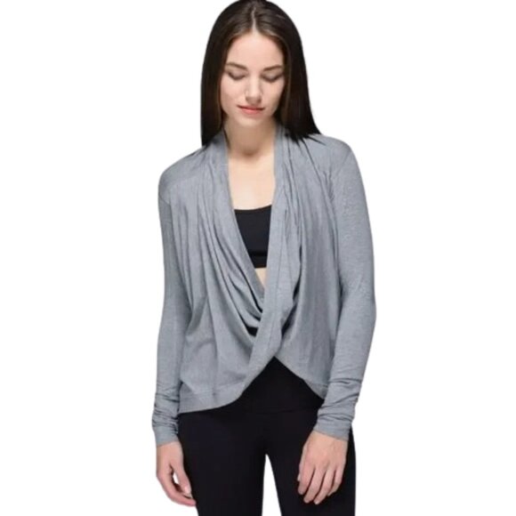 Lululemon Iconic Wrap Heathered Grey - Picture 1 of 12